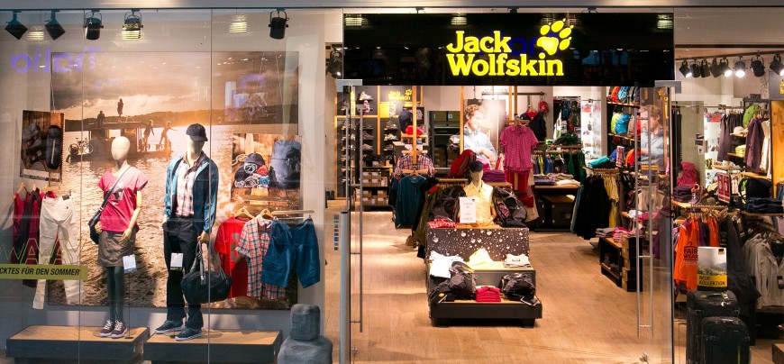 automaat trui Geit Outdoor Bekleidung: Jack Wolfskin im EUROPARK Salzburg